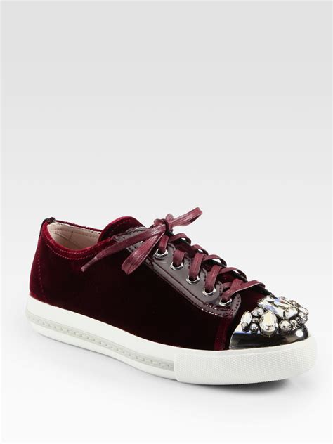 miu miu sneakers saks|miu mi u shoes.